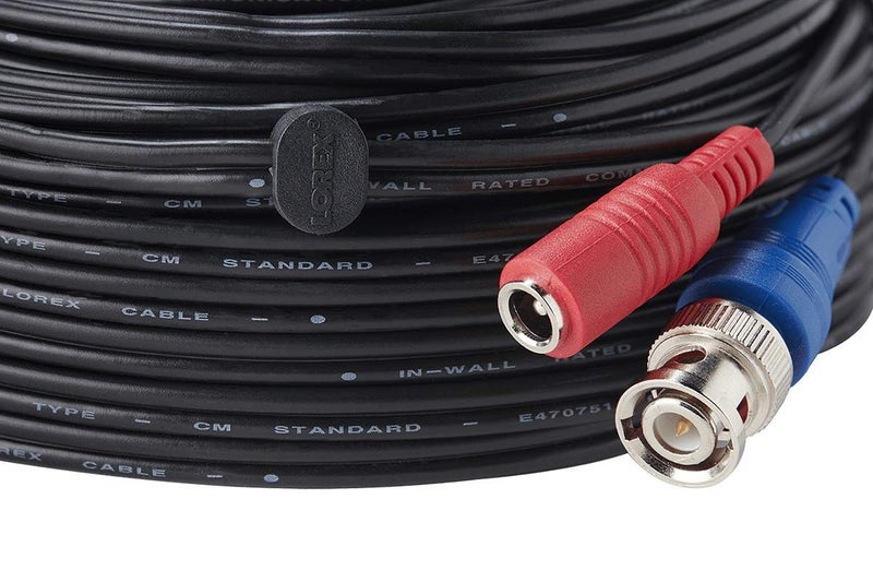Lorex 4K RG59 Power Accessory Cable, Video Cable for Security Camera Systems, for Analog HD (CVI/TVI/AHD/MPX) or Analog (CVBS) Surveillance System, 100 feet (30m) - Image 4
